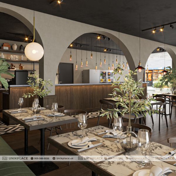 Dự Án Bun Bao LLC Restaurant 1500 sqft Xây Mới 05