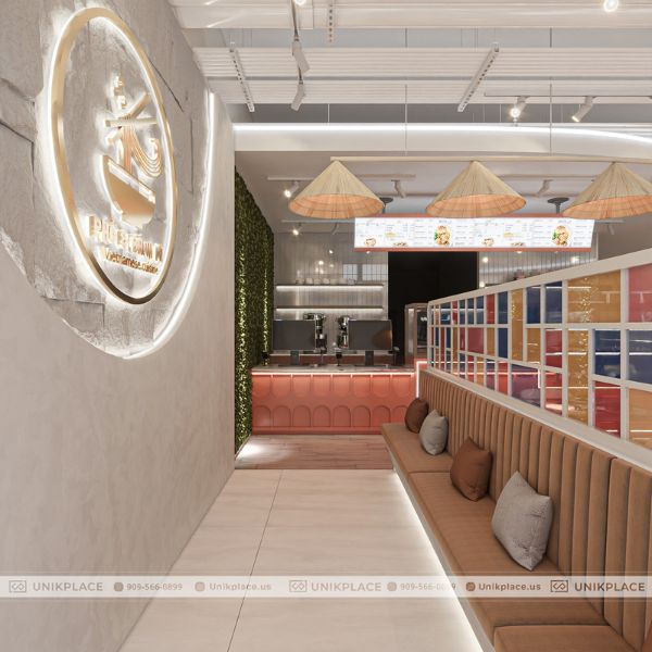 Dự Án Nhà Hàng Phở và Bánh Mì 2400 sqft Xây Mới 02