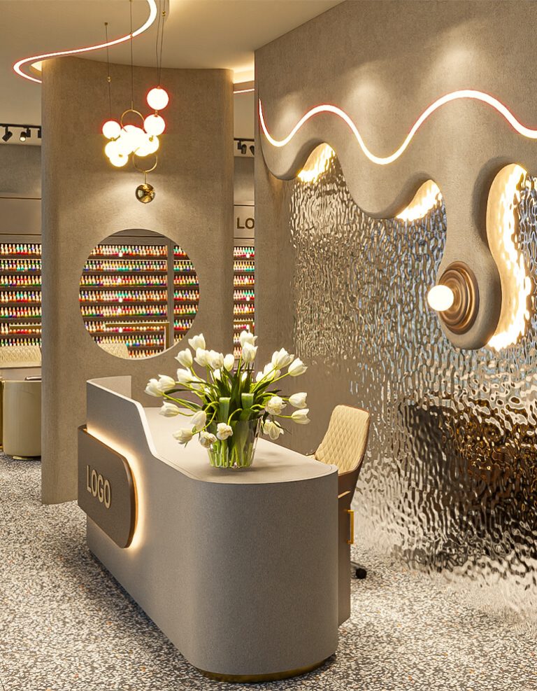 UnikPlace Design Nail Salon Interior Design & Build in USA (New Build ...