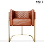 Customer Chair | CATE Collection | Chestnut Brown | UnikPlace