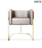 Customer Chair | CATE Collection | Stone Grey | UnikPlace