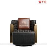Customer Chair | WYN Collection | Black Brown | UnikPlace 1
