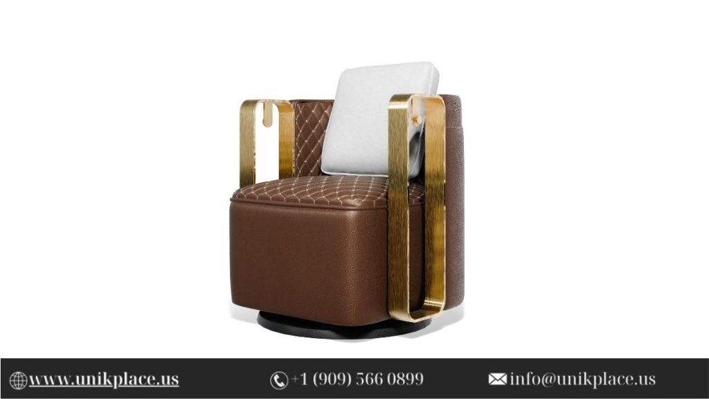 Customer Chair | WYN Collection | WYN Collection | Brown White | UnikPlace 01