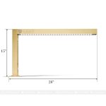 Single U-Light | Gold | UnikPlace 01
