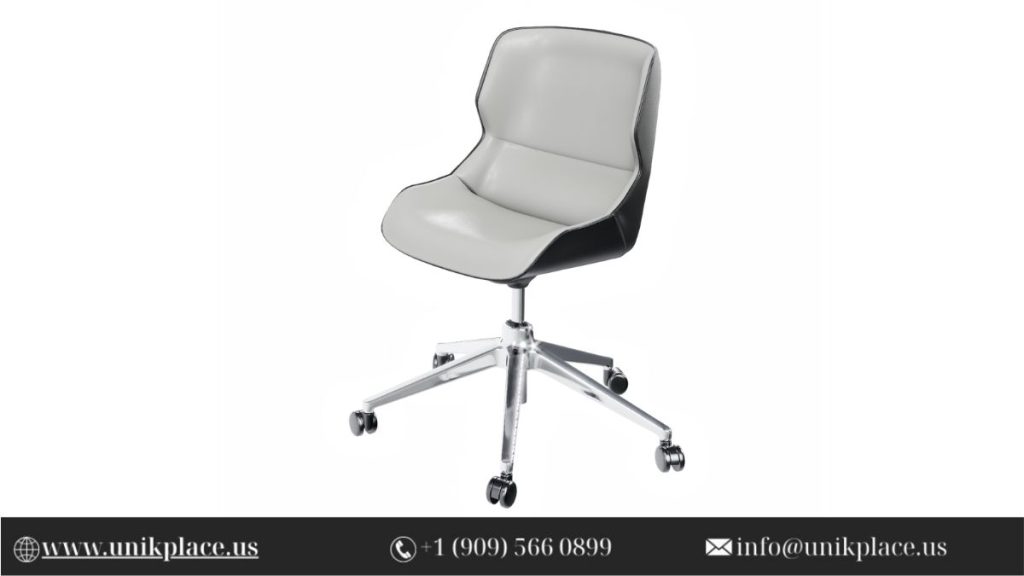 Technician Chair | CLOVER Collection | Pearl White | UnikPlace 3