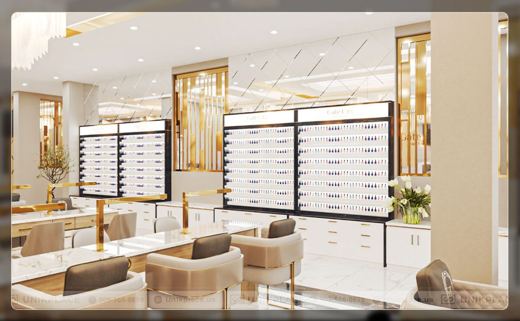 Top 3 Trending 3D Nail Salon Interior Design Styles In The U.S. | UnikPlace