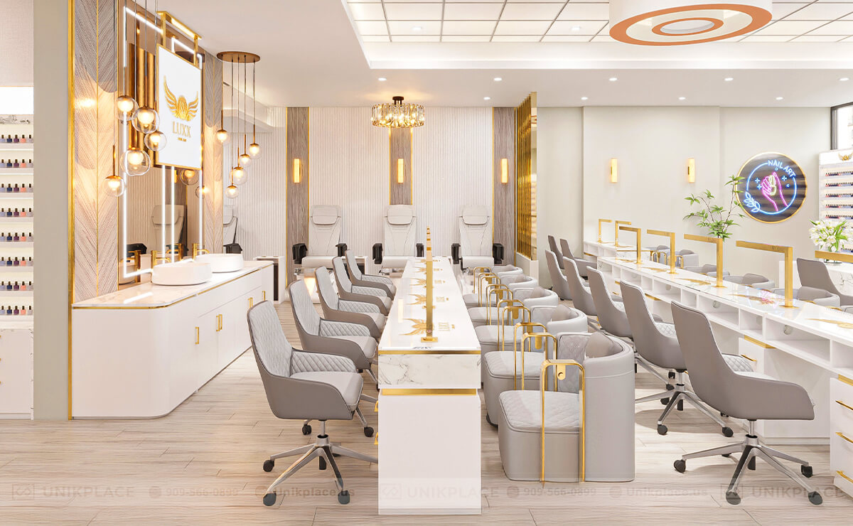 Transform Your Space with Nail Salon Interior Design in the USA by UnikPlace | UnikPlace 6