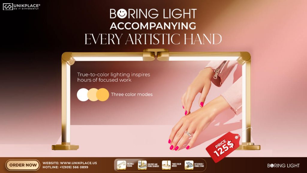 Boring Light | Nail Product | Lighting | UnikPlace 12