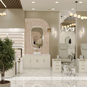 Calliwill Nail Spa & Lashes 3000 sqft New Build Project 11