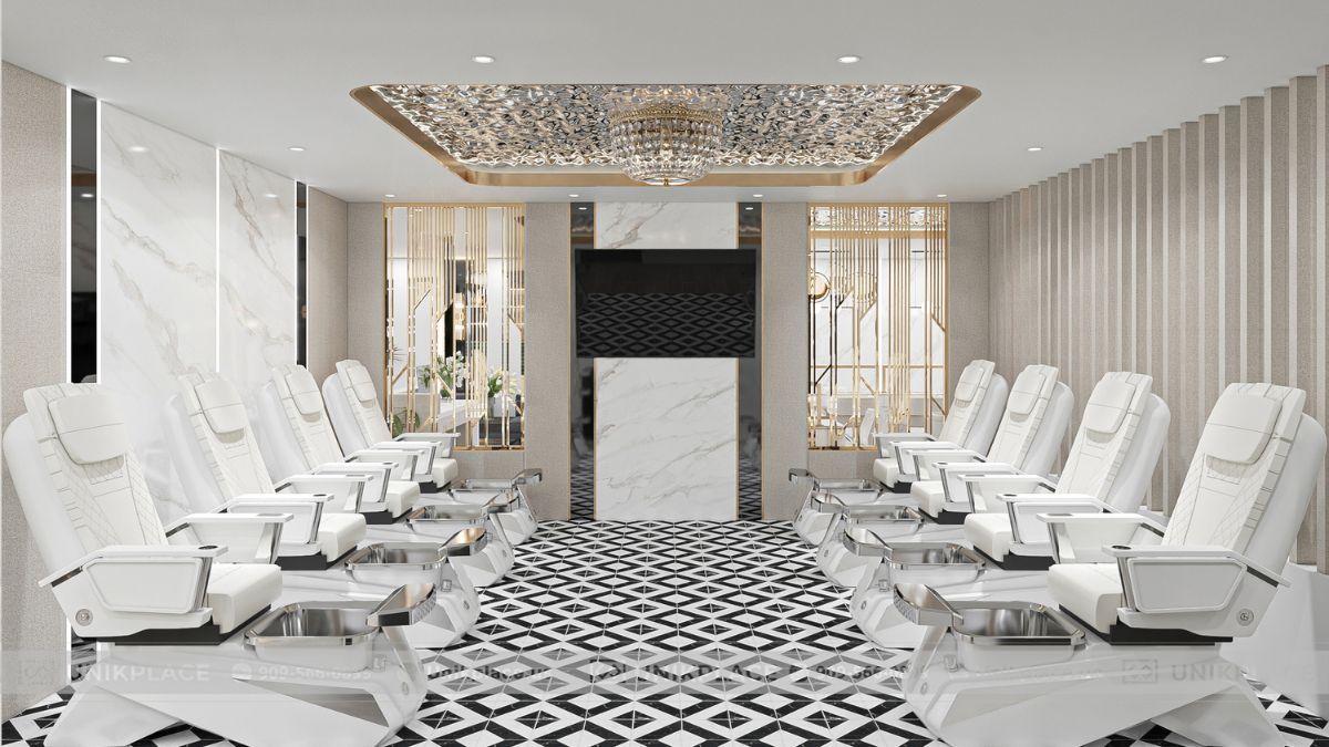 Dự Án Color Nail Salon 3000sqft Cải Tạo 11