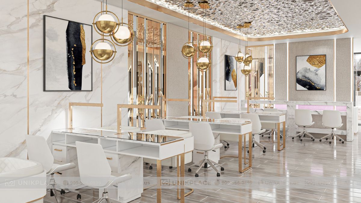 Dự Án Color Nail Salon 3000sqft Cải Tạo 12