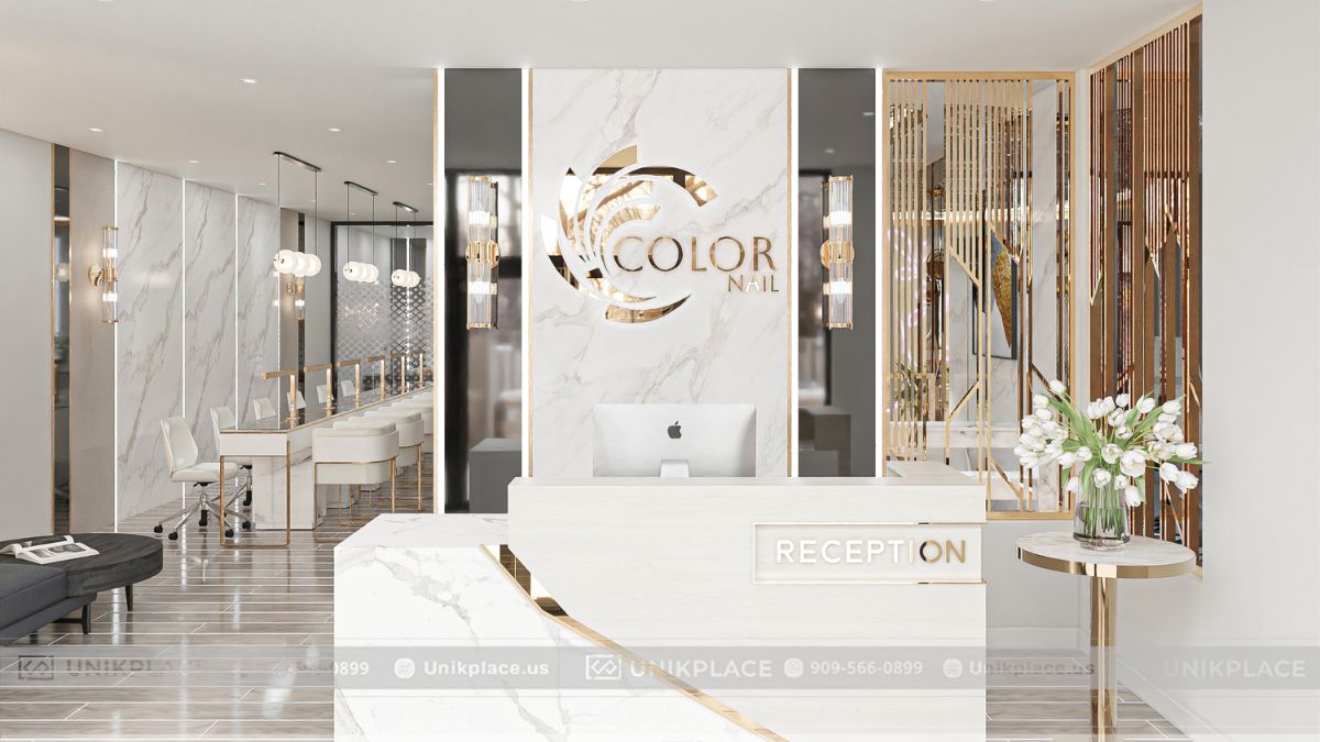 Dự Án Color Nail Salon 3000sqft Cải Tạo 2
