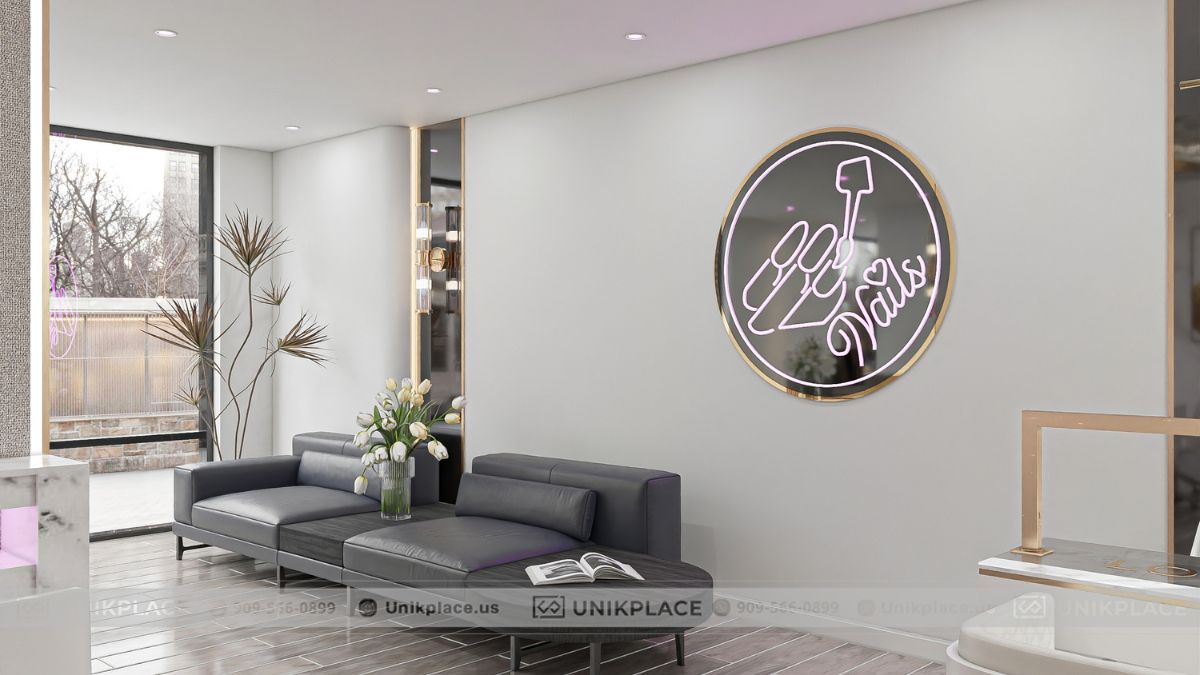 Dự Án Color Nail Salon 3000sqft Cải Tạo 7