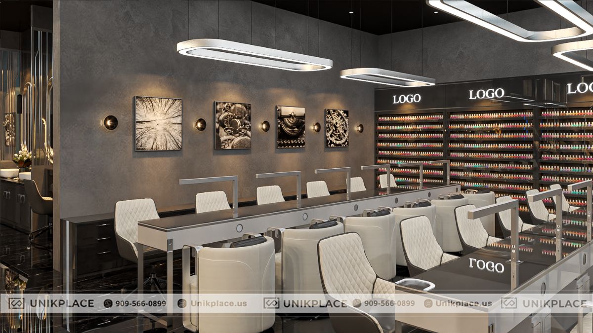 Dự Án Kiara Nail Spa 2900 sqft Xây Mới