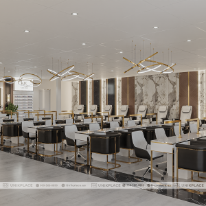 Dự Án Lux Nail Bar 3300 sqft Xây Mới 02