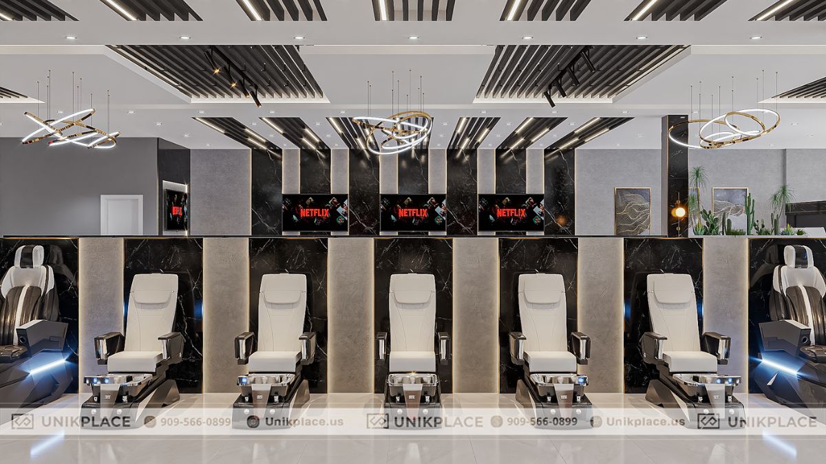 Nail Near Me Nails Salon 4600sqft New Build Project