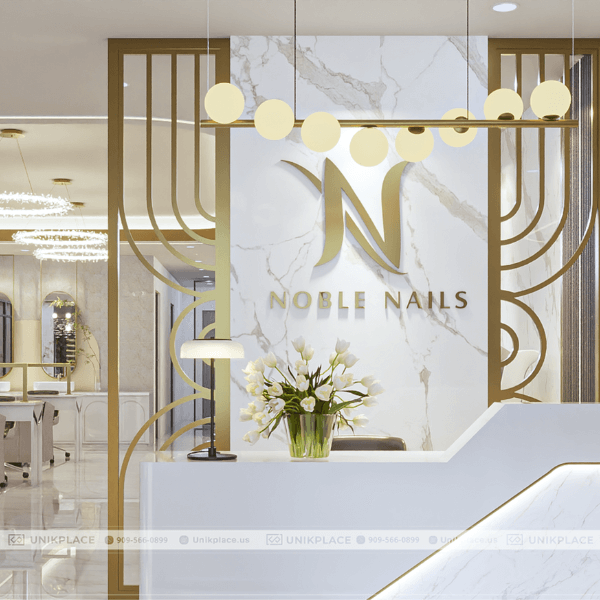 Dự Án Noble Nail Salon 1685 sqft Xây Mới 01