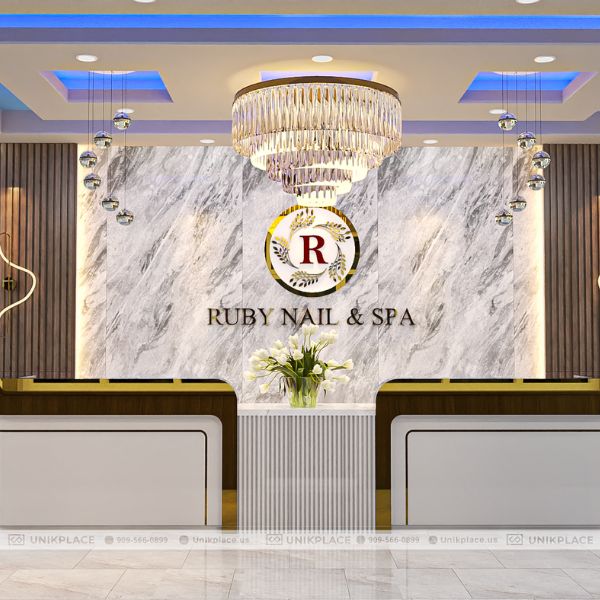 Ruby Nails & Spa 3600sqft Remodel Project 15