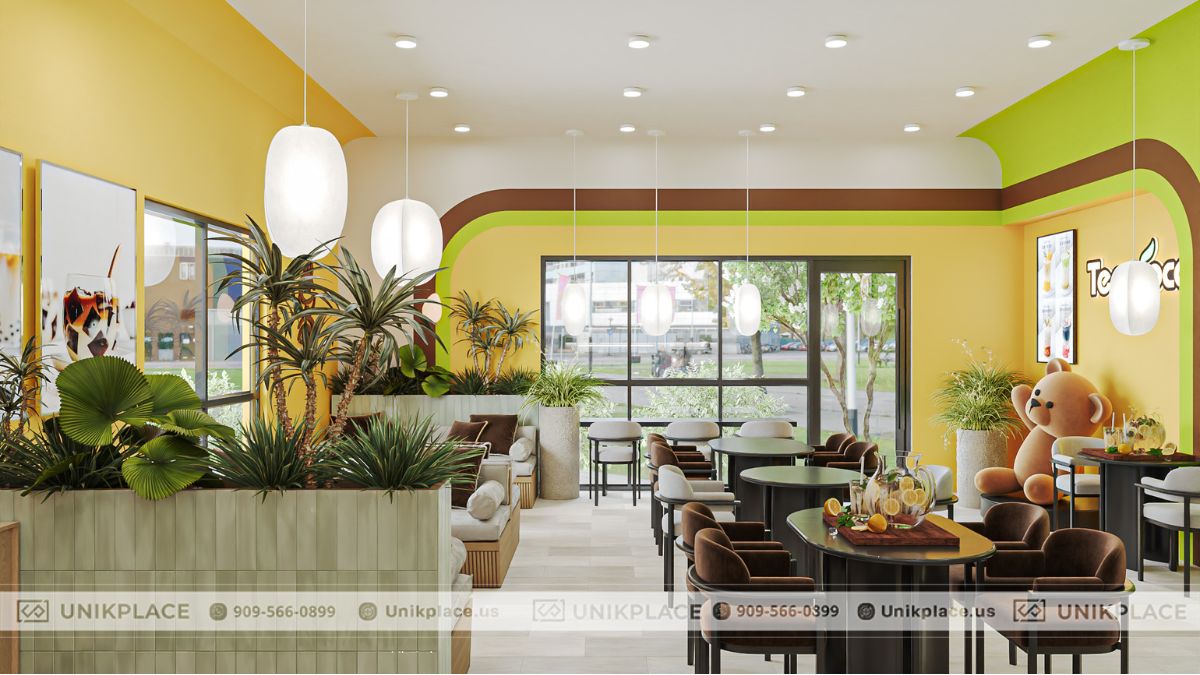 Teapioca Lounge Boba - Cafe 1000 sqft Remodel Project