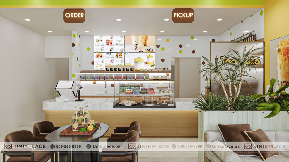Teapioca Lounge Boba - Cafe 1000 sqft Remodel Project
