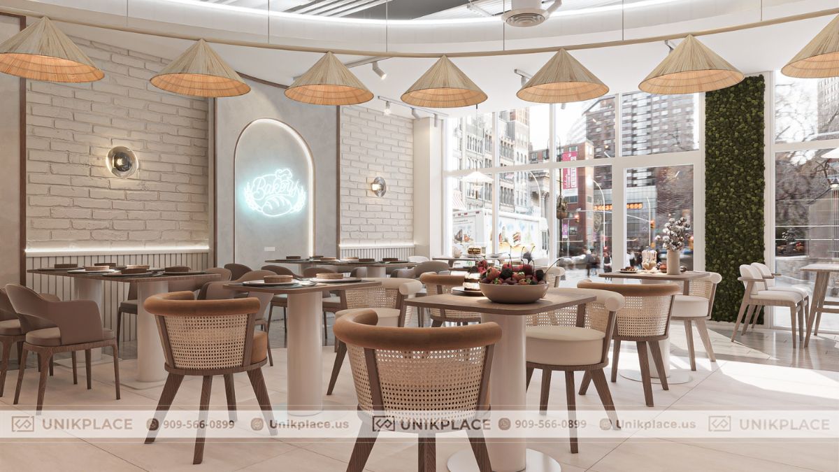 Dự Án Nhà Hàng Phở và Bánh Mì 2400sqft Xây Mới