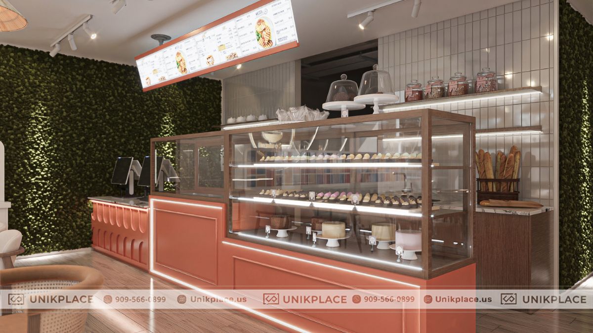 Dự Án Nhà Hàng Phở và Bánh Mì 2400sqft Xây Mới