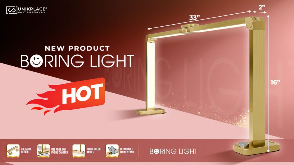 UnikPlace is proud to introduce an exclusive Boring Light Promotion for nail salon, beauty salon, and spa owners in the U.S.!