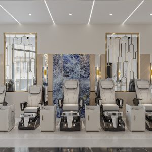 Athena Nail Spa 2700 sqft New Build Project 06