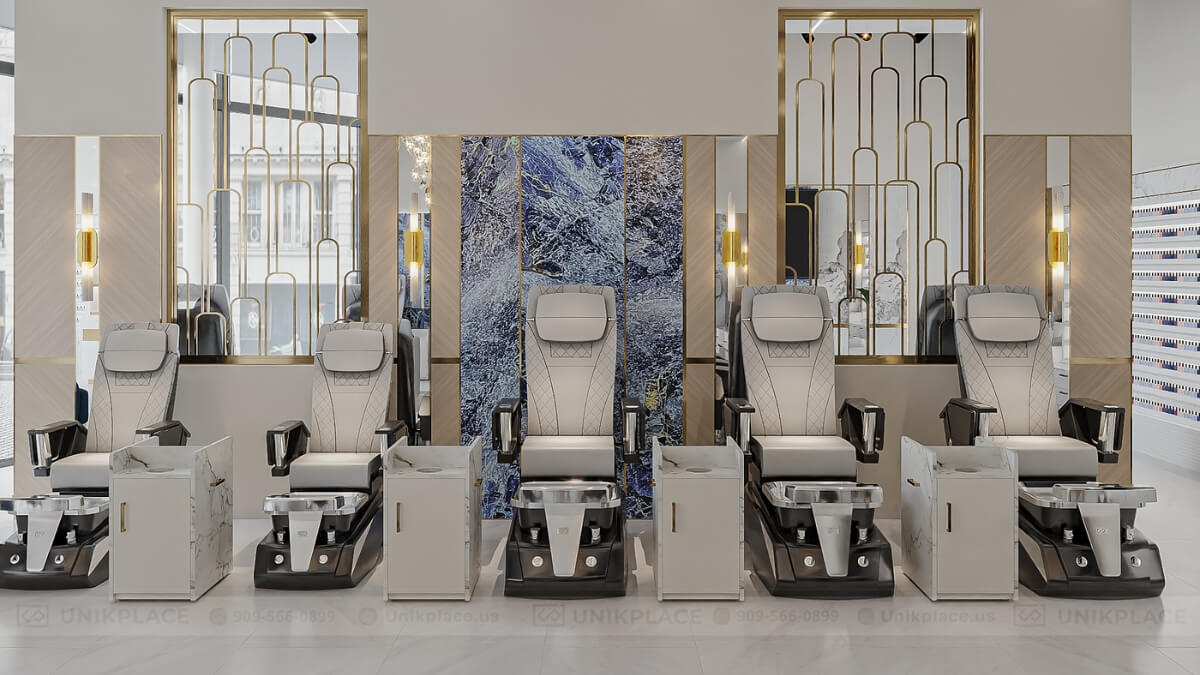 Athena Nail Spa 2700 sqft New Build Project 16