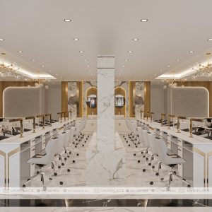 Dự Án Jack's Nail Nail Bar & Spa 2800 sqft Xây Mới 12