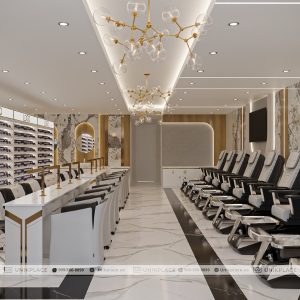 Dự Án Jack's Nail Nail Bar & Spa 2800 sqft Xây Mới 9