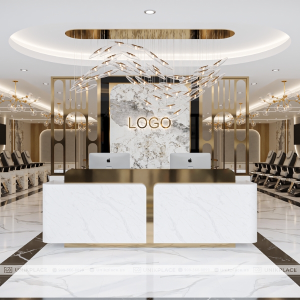 Dự Án Jack's Nail Nail Bar & Spa 2800 sqft Xây Mới