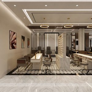 Le Chic | Nails Lounge | 2600 sqft | New Build Project 08