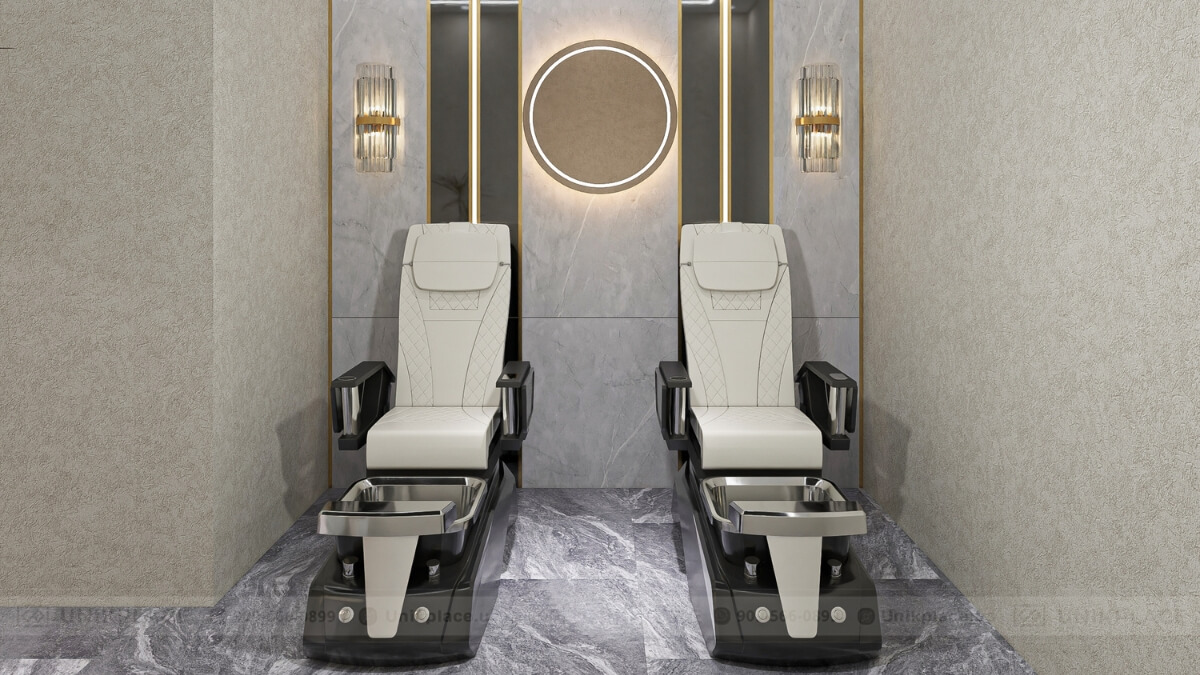 Lux7 Nail Bar 2800 sqft New Build Project 17