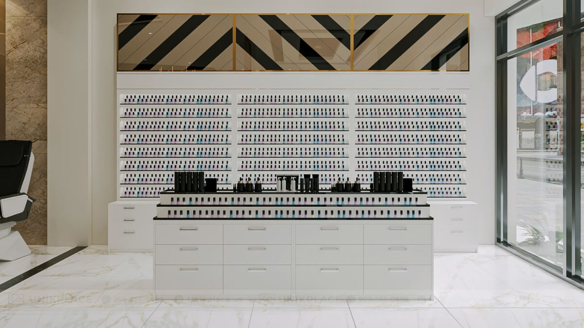Noir Nail & Spa 2700 sqft New Build Project 10