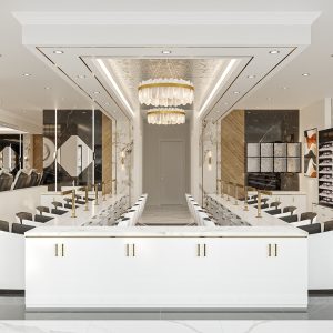 OPJ Nail Salon 3480 sqft Remodel Project 12