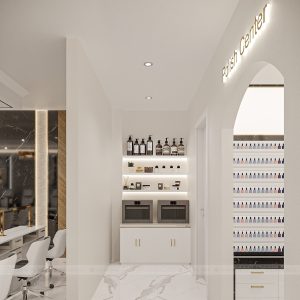 OPJ Nail Salon 3480 sqft Remodel Project 15