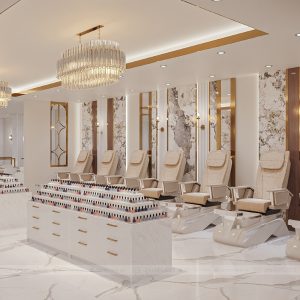 Quality Nail Spa 3000 sqft New Build Project 1
