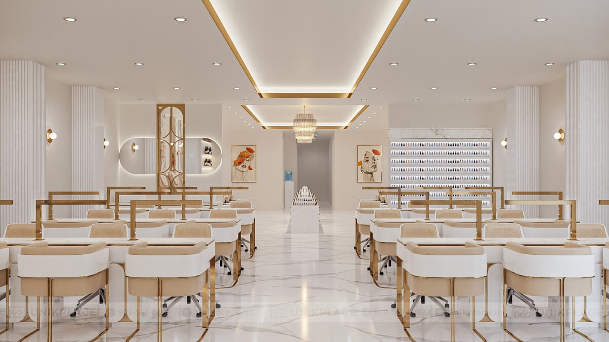 Quality Nail Spa 3000 sqft New Build Project 15