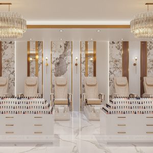 Quality Nail Spa 3000 sqft New Build Project 5