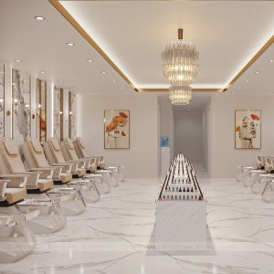 Quality Nail Spa 3000 sqft New Build Project 7