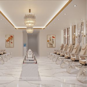 Quality Nail Spa 3000 sqft New Build Project 8