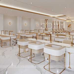 Quality Nail Spa 3000 sqft New Build Project 9