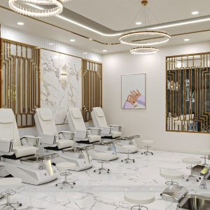Dự án VN Nails & Spa 2600sqft Xây Mới 09