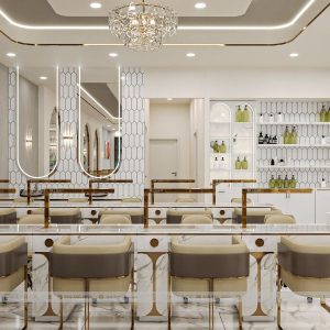 Dự án VN Nails & Spa 2600sqft Xây Mới 14