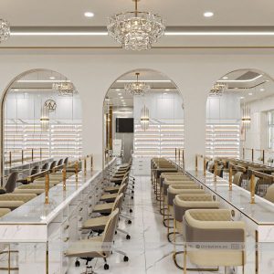 Dự án VN Nails & Spa 2600sqft Xây Mới 17
