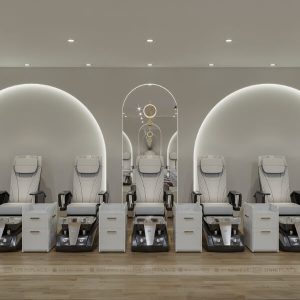 Belle Nail Lounge 2900 sqft New Build Project 06