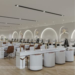 Belle Nail Lounge 2900 sqft New Build Project 07