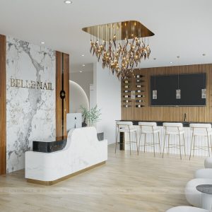 Belle Nail Lounge 2900 sqft New Build Project 09