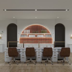 Belle Nail Lounge 2900 sqft New Build Project 10